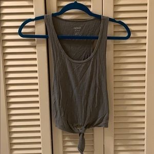 Aerie Cropped Tie Tank